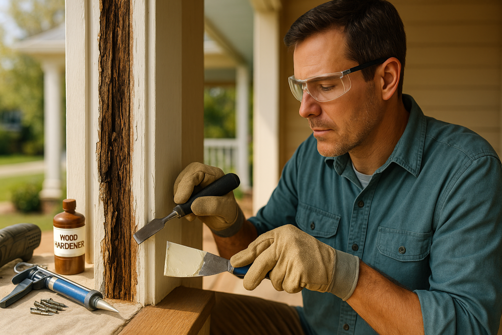 How to Repair a Rotted Exterior Door Frame